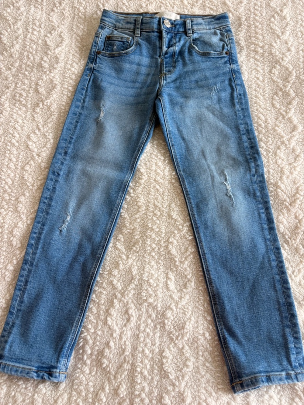 Zara kids Medium Blue Skinny Jeans